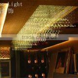 Fashionable Fiber Optic Crystal Ceiling Light, Fiber Optic Chandelier With RF Remote Control thumbnail-6