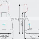 PVC or Fabric High Back Excavator Seat(YY15) thumbnail-6