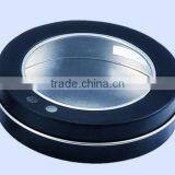 High Quality CMYK Round Shape Blank Box for Cosmetic Tin Box