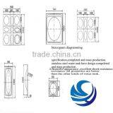 Silver 304 316 Stainless Steel Water Storage Tank With Competitive Price thumbnail-4