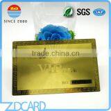 Luxury Electroplate Matt Black Metal VIP Card thumbnail-4