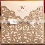 Custom Design Silk Tie Wedding Invitation Card thumbnail-1