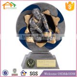 Factory Custom made best home decoration gift polyresin resinvolleyball figurines