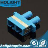 Fiber Adaptor Sc to St Duplex Sm Blue With Flange thumbnail-3