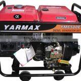 6kva YM9500E Open Type Electric Start Diesel Generator