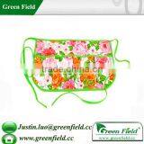 Green Field Printed Garden Waist Apron thumbnail-1