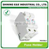 FS-032L1 LED Indicator 110V 32A 2 Pole 10x38 Cylindrical Fuse Holder thumbnail-2