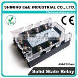 SSR-T25DA With Cover 24VDC DC 25A 3 Phase Solid State Relay SSR thumbnail-4