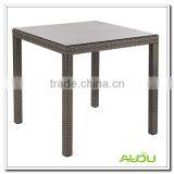 Rattan Table,Square Different Rattan Color Dining Table thumbnail-1
