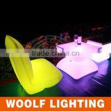 Modern Indoor and Outdoor Hotel and Bar Used Leisure LED Light Up Sofa Furniture thumbnail-3