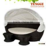 2014 Outdoor Leisure Lounge Chair Round Wicker thumbnail-1