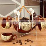 250--350ml Ceramic Coffee Mug Set Porcelain Tea Mug Set Coffee Mug With Saucer thumbnail-1