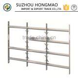 Simple Stretchable Stainless Steel Window Grill Design thumbnail-2