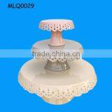 Customized Tiered Lace Wedding Cake Decorations thumbnail-1