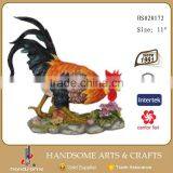 11 Inch Resin Craft Animal Sculpture Year of the Rooster thumbnail-1