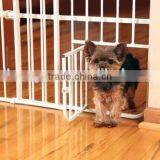 Hot Selling Expandable Metal Fence Pet Gate With Doors thumbnail-2