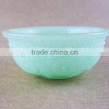 Colored Glass Bowl Green Color Bowl thumbnail-2