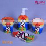 Tower Design Fashion Cheap Ceramic Bathroom Set thumbnail-1
