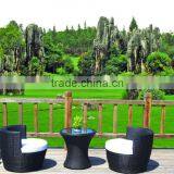 Creative Rattan Furniture Rattan Coffee Table and Chairs thumbnail-1