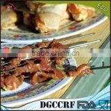 NBRSC 12pcs New Non-stick Stainless Steel Barbecue Needles BBQ Shish Skewers Ring-Tip Handle thumbnail-4