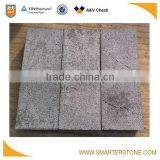 Bush Hammered Paving Stone Basalt With Honeycombs