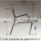 Spanish Type Bench Leg/outdoor Cast Iron Furniture Bench thumbnail-3