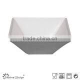 Embossed White Square White Square Dinner Set thumbnail-4