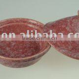 4 Inch Serving Tajine,Marmoreal Red