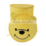 New Arrival Pop up Dirty Clothes Storage Basket Fashion Folding Bear Laundry Hamper thumbnail-1