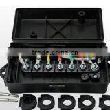 S10371 7-Way 6FT Trailer Plug Cord With 7-Pole Wiring Junction Box - Inline Harness Kit RV Blade Molded Wire Connector thumbnail-4