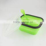 2017 New Food Grade Various Styles Collapsible Silicone Lunch Box/ Bento Box/ Food Container thumbnail-6