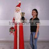 Skinny Santa With Bell & Wreath thumbnail-4