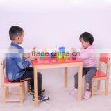 Children Folding Table, Children Wood Table and Chairs thumbnail-3