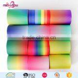 Custom Size Double Face Rainbow Thermal Transfer Grosgrain Ribbon for Gift Box thumbnail-1