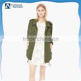 Womens M65 Military Style Jacket With Multi Pockets thumbnail-1