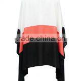 Girls/women Loose Fit White/red/black Chiffon Blouse Patterns thumbnail-4