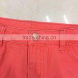 China Stock Garment Suppliers Branded Girls Stretch Denim Shorts thumbnail-4