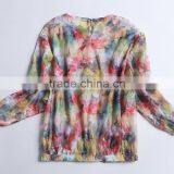 Hot Sale Summer New Applique Printed Tops thumbnail-3