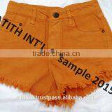 Denim Ladies Shorts thumbnail-3
