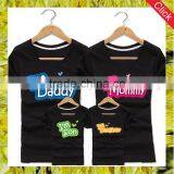 Custom Made Funny Printed 100% Cotton Parent-child t Shirts Short Sleeve Family Matching Tee Shirts thumbnail-1