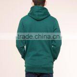 2016 Cheap Stylish Custom Casual Blank Green Extended Hoodie thumbnail-2