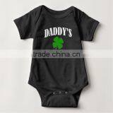 Top Quality Eco-friendly Printing Softtextile 100% Combed Cotton Baby Romper thumbnail-1