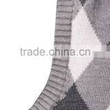 Wholesale Knit Pink Cool Sweater Vests thumbnail-4