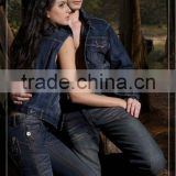 OEM wholesale high quality denim jeans women