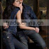 OEM Wholesale High Quality Denim Jeans Women thumbnail-1