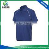 Hot Selling Quality Dry Fit Mens Golf Performance Polo Shirts Custom Logo thumbnail-1