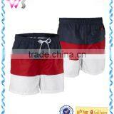 Men's Contrast Color Beach Shorts New Design Pants for Boy thumbnail-1