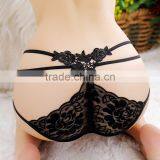 Sexy Lace Transparent Panty Women Lady Underwear Seamless Briefs Panty Underwear thumbnail-1