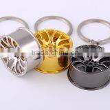 Metal Key Chain Wheel Car Key Pendant 4 s Store Promotional Gifts Custom LOGO