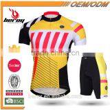 Classic Pro Team Cycling Uniforms Short Sleeve,comfortable Quick Dry Mtb Clothing With 3D Padded thumbnail-1